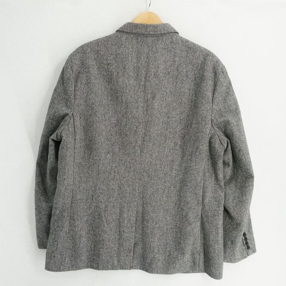 Kenneth Cole Mens Sport Coat Blazer Gray Tweed Wool Blend Two Button Size 2XL - Picture 5 of 12